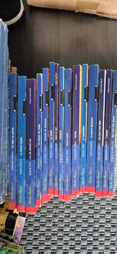 Boekenlijst Middelbare School: Frans, Engels, Duits, Nederla, Ophalen of Verzenden, Gelezen, Overige niveaus