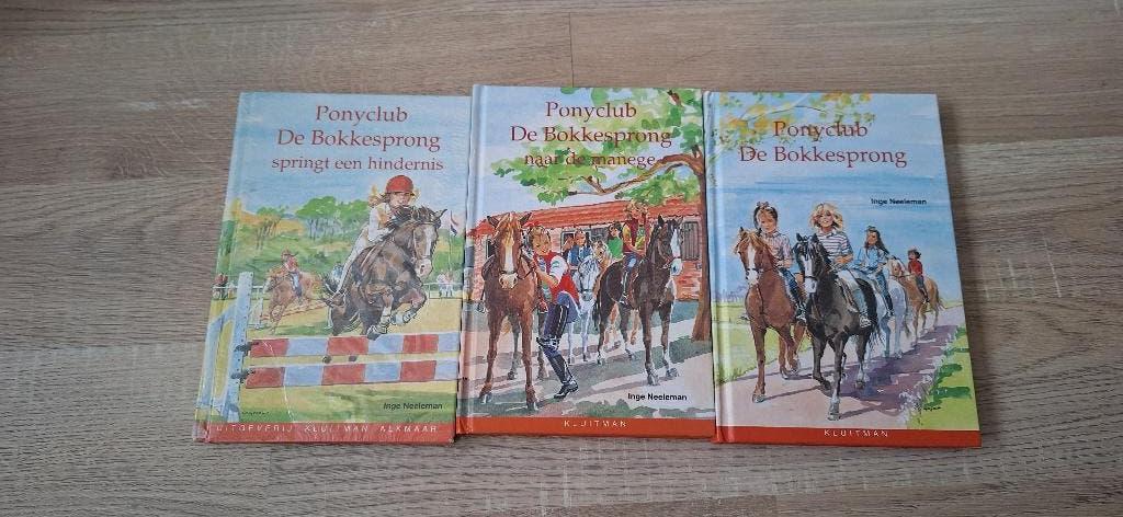 ponyclub de bokkesprong alle delen, Boeken, Ophalen of Verzenden, Gelezen, Inge Neeleman, Fictie algemeen