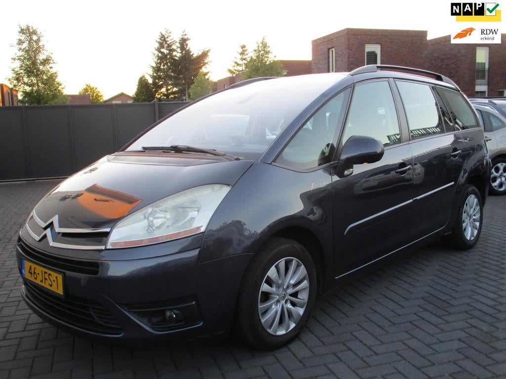 Citroen Grand C4 Picasso 1.6 AUTOMAAT Ambiance 7 Persoons !, Gebruikt, Zwart, 150 pk, 1505 kg