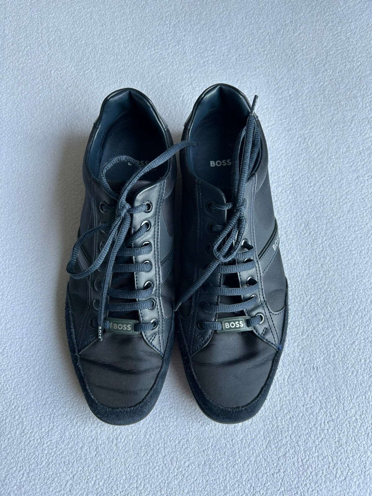 Sneakers van Hugo Boss, Verzenden, Zo goed als nieuw, Blauw