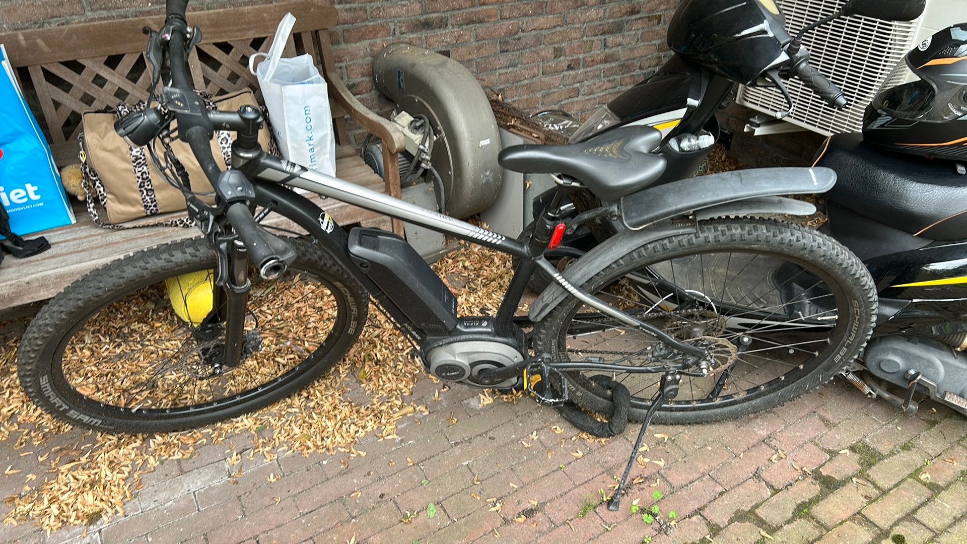 Foto 2 van Trek  elektrische mountainbike goede staat zie beschrijving!