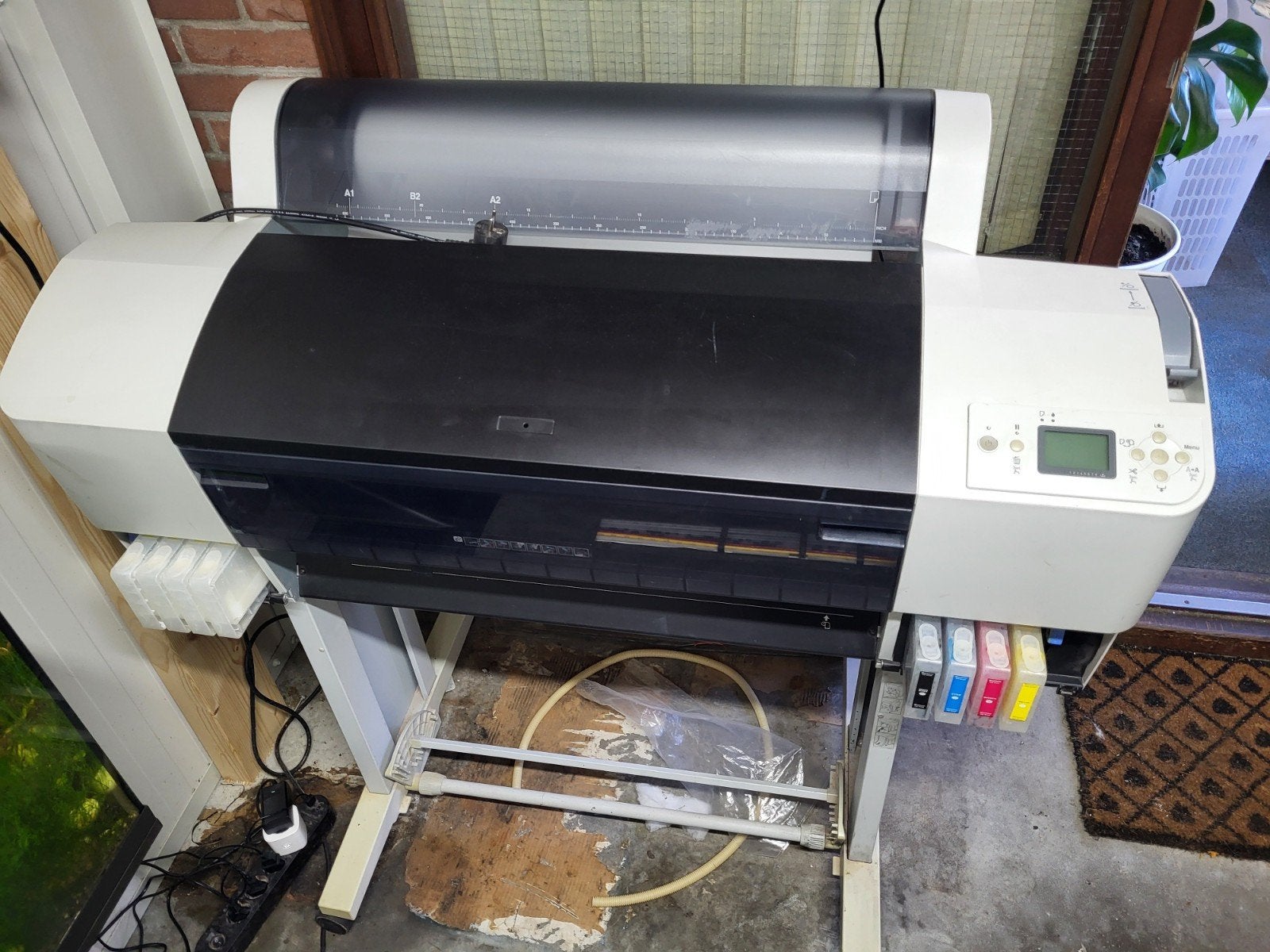DTF Printer met extra folie, inkt en lijmpoeder, Ophalen, Gebruikt, Printer, Inkjetprinter
