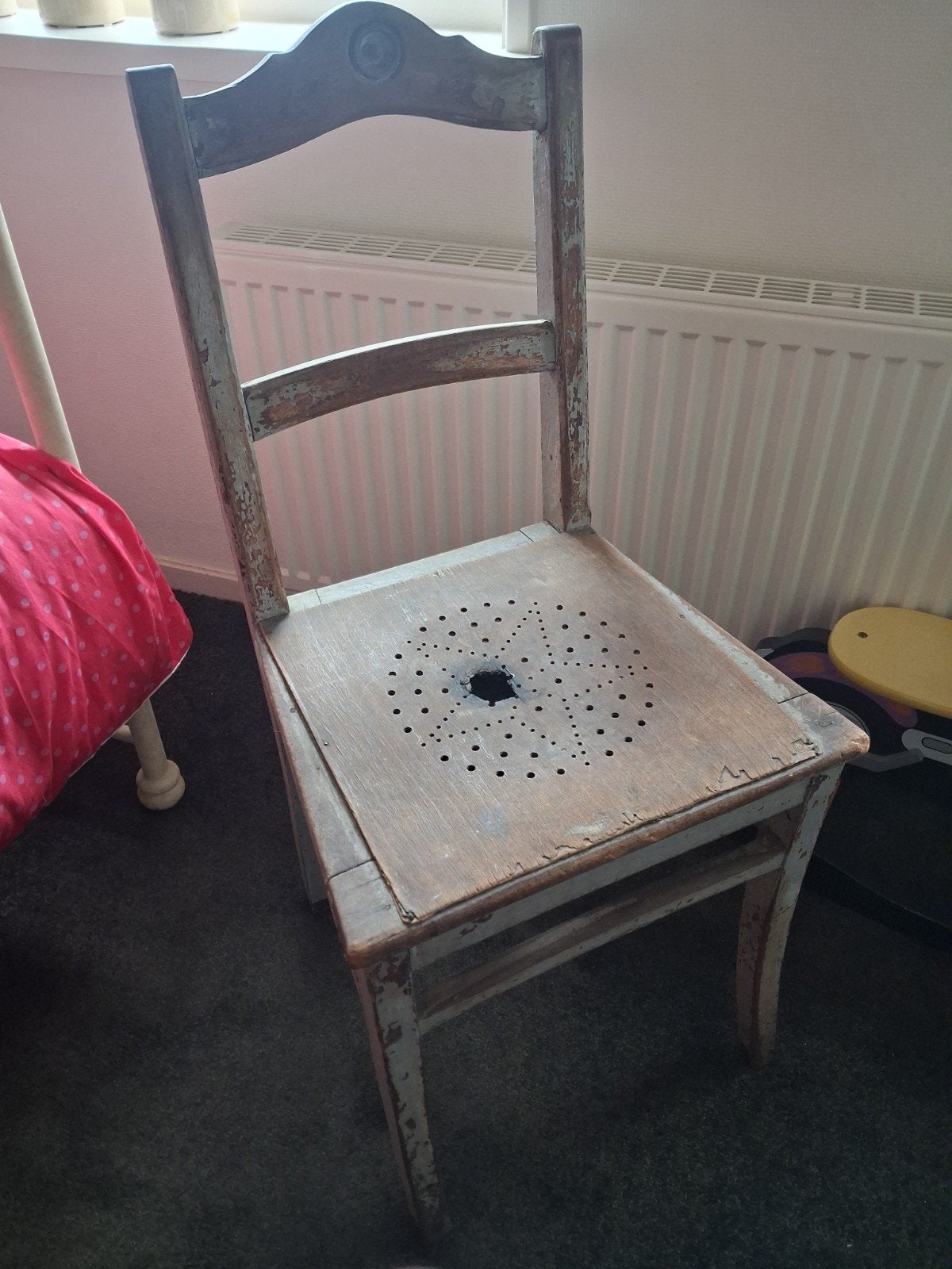 Antieke houten stoel - Brocante stijl, Ophalen