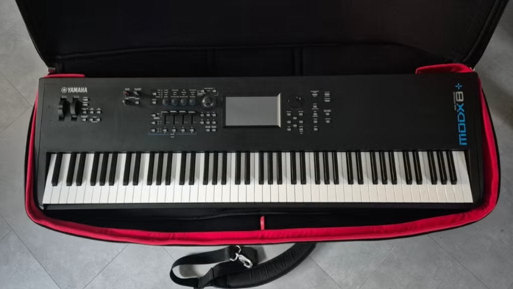Yamaha MODX8+ met tas, Muziek en Instrumenten, Ophalen, 88 toetsen, Yamaha, Zo goed als nieuw