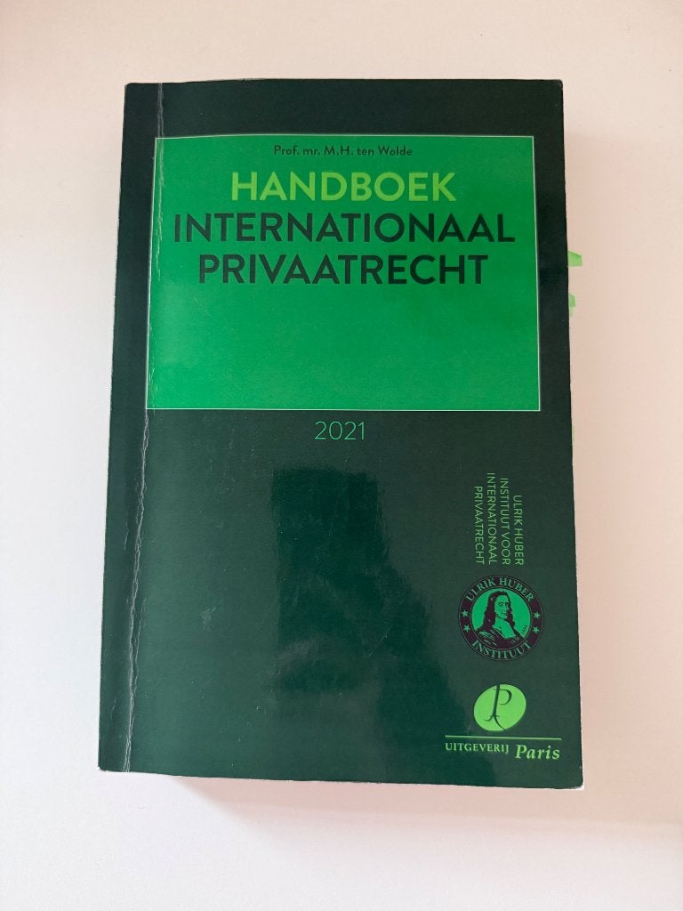 Handboek Internationaal privaatrecht, Boeken, Verzenden, Gelezen, Diverse auteurs