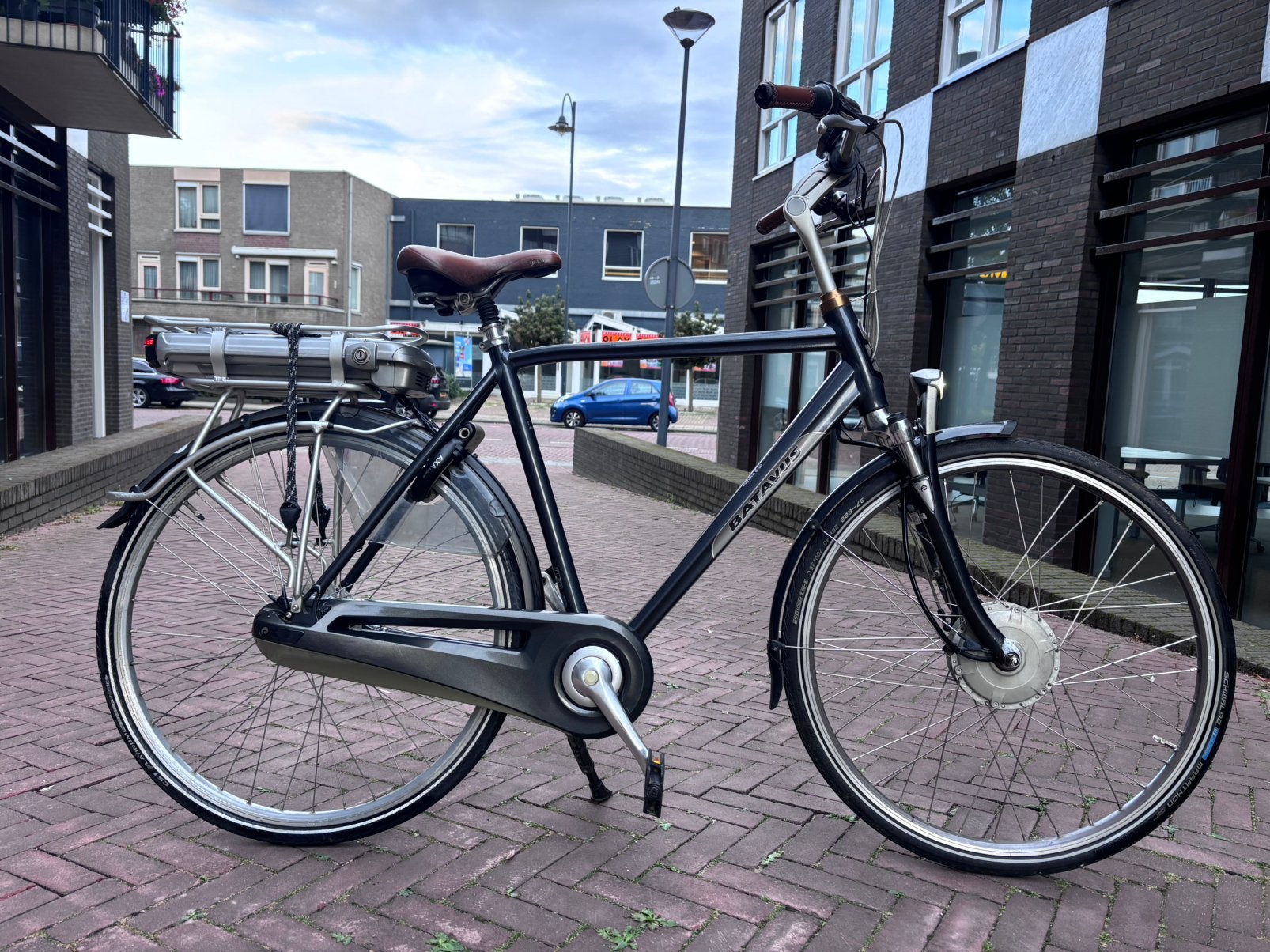 Batavus Monaco e-go. Nieuwe accu, Ophalen, Gebruikt, Batavus, 50 km per accu of meer