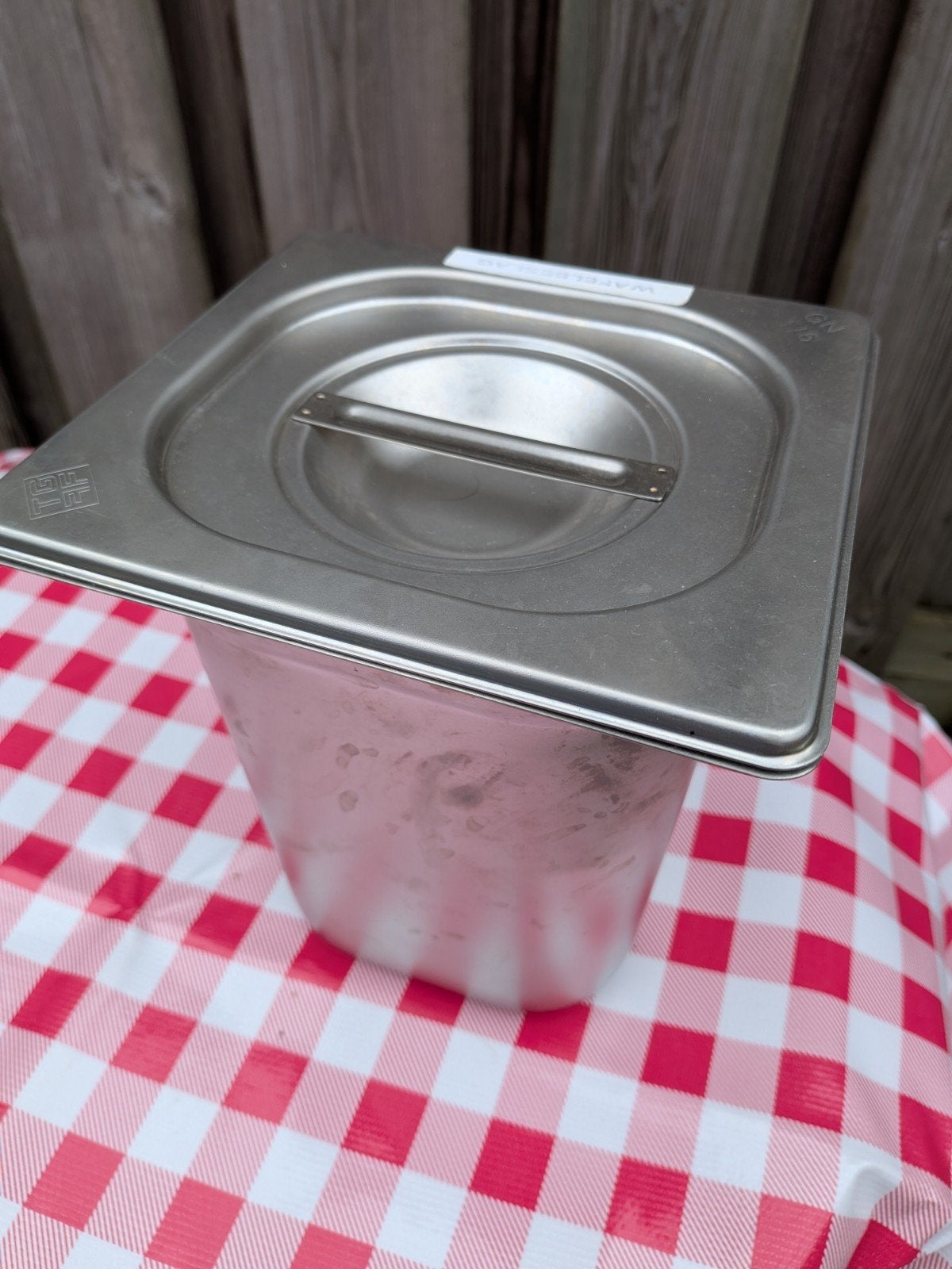 Aluminium bakvoor keuken of catering, Zilver, Ophalen of Verzenden, Metaal, Overige typen