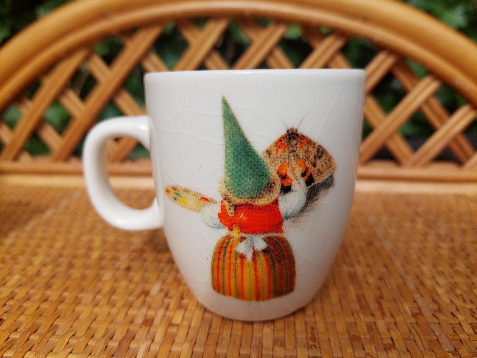 Mok met kabouter rien poortvliet, Huis en Inrichting, Keuken | Servies, Ophalen of Verzenden, Aardewerk, Landelijk/Boerenbont