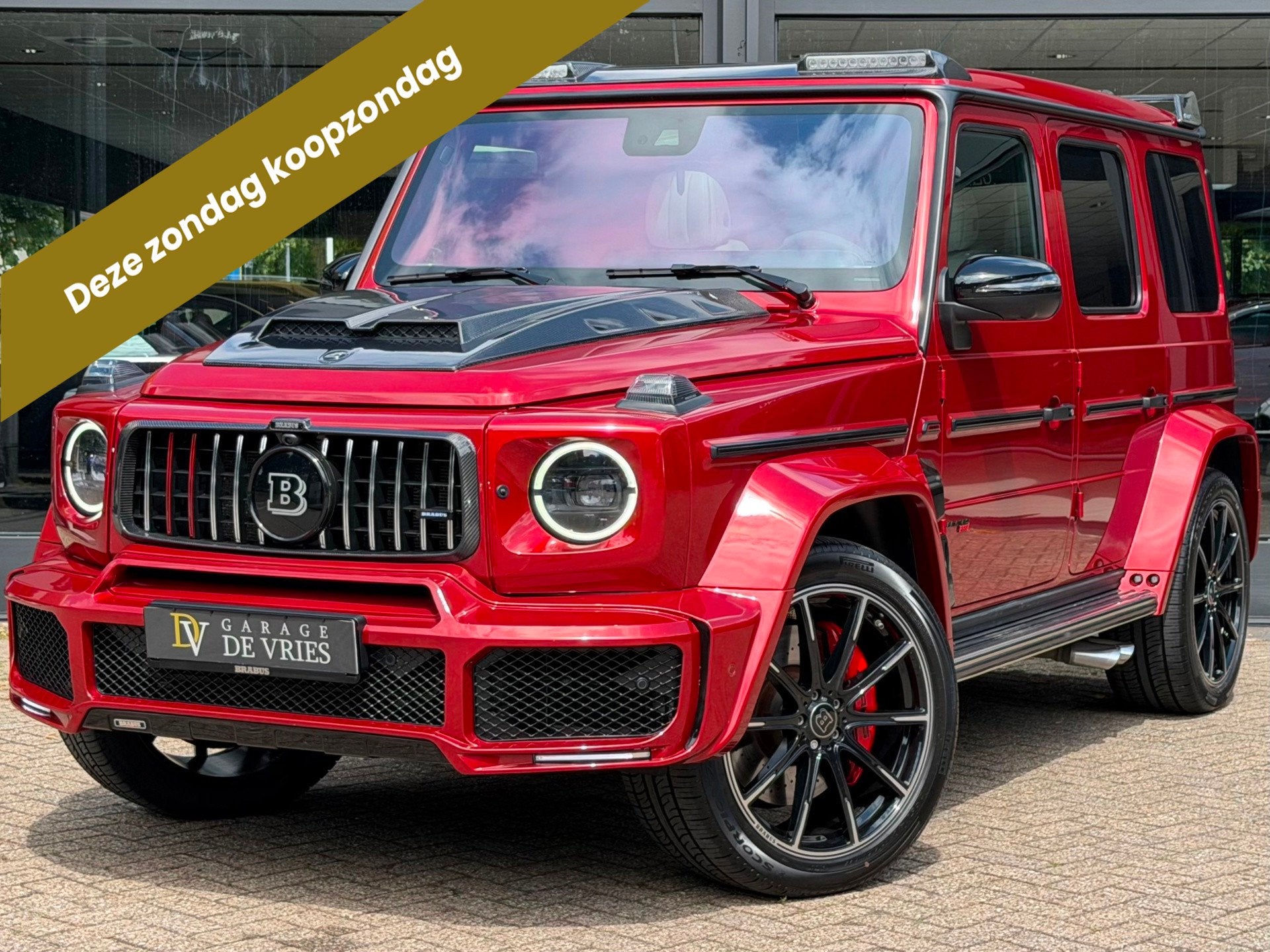 Mercedes-Benz G-klasse 63 G800 Brabus Widestar Manufaktur Ca, Auto's, Automaat, Dealer onderhouden, 8 cilinders, G-Klasse
