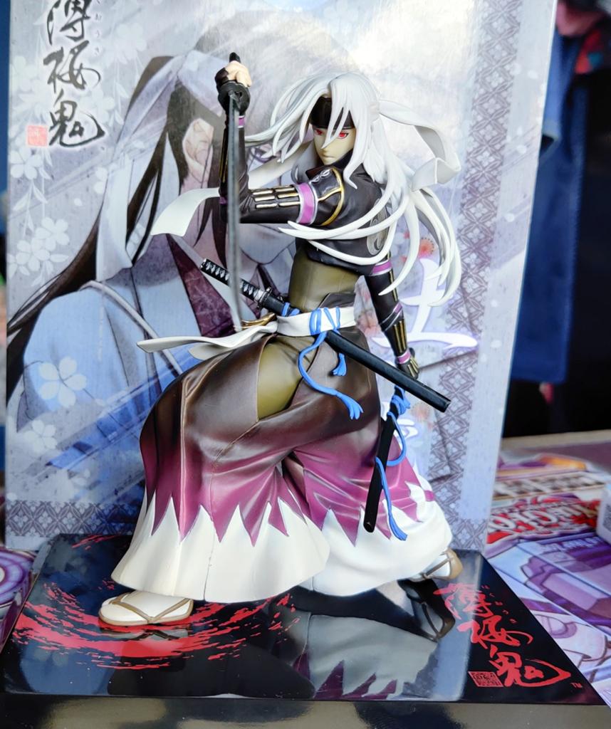 Hakuouki Shinsengumi Hijikata Toshizo white anime figure, Ophalen of Verzenden, Zo goed als nieuw