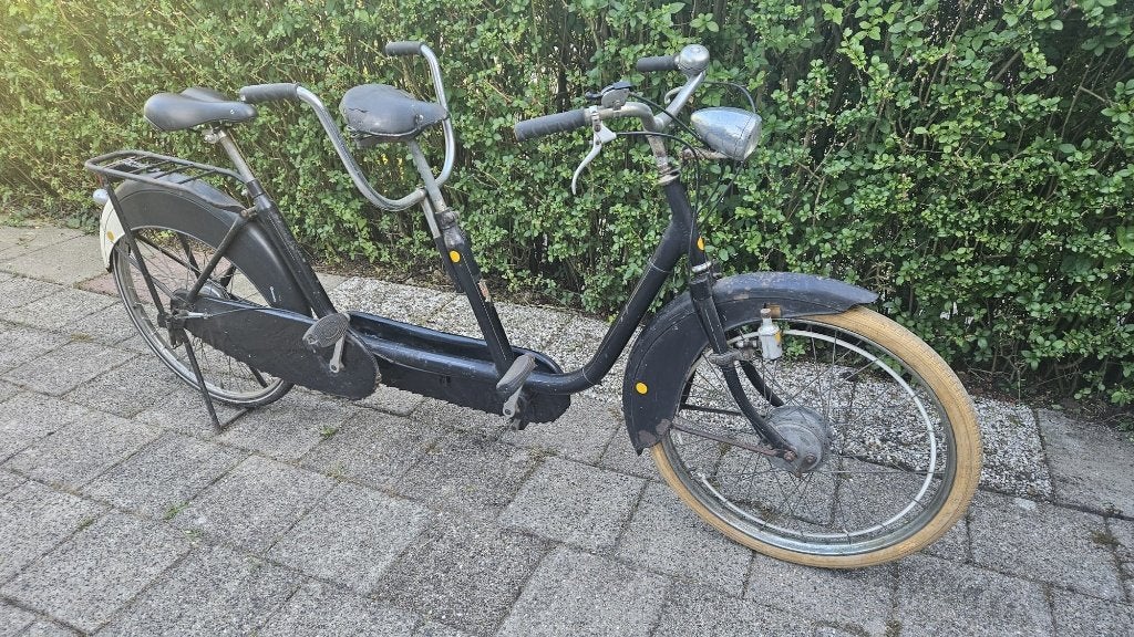 Tandem Eysink Renate ca. 1950, Fietsen en Brommers, Ophalen, Trommelrem, Overige merken, Jaren '50