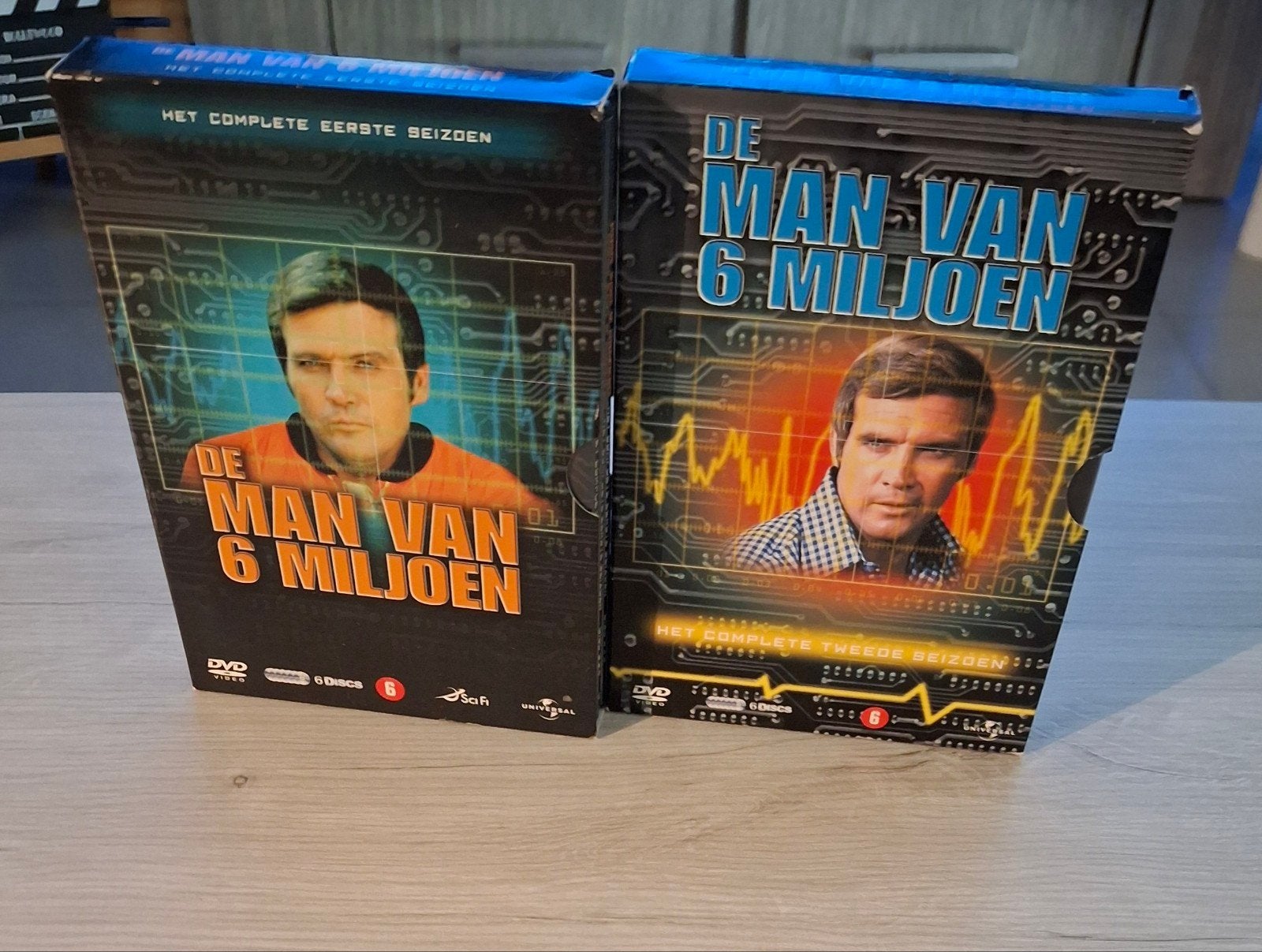 dvd collectie de man van 6 miljoen nederlandse ondertiteling, Vanaf 16 jaar, Ophalen of Verzenden, Zo goed als nieuw