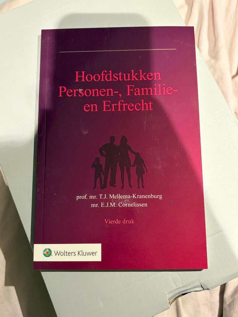 Hoofdstukken Personen-, Familie- en Erfrecht, Ophalen of Verzenden, Gamma, Zo goed als nieuw, WO