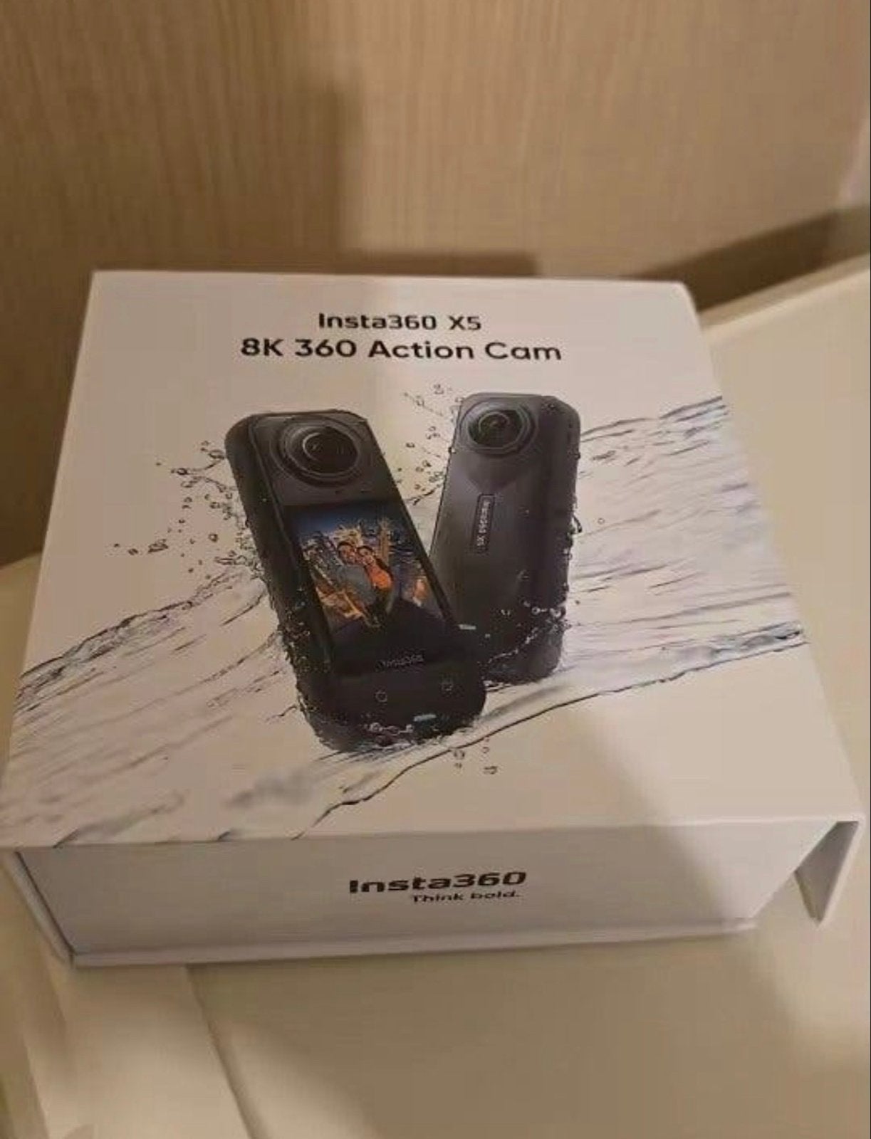 Insta360 X5 8K 360 Actiecamera Zwart, Ophalen of Verzenden, Nieuw, Overige merken