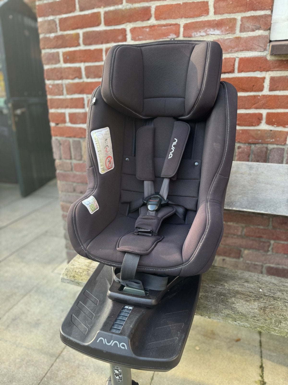 Nuna Rebl Plus autostoel met Isofix - 360 draaibaar, Kinderen en Baby's, Autostoeltjes, 0 t/m 18 kg, Zo goed als nieuw, Isofix
