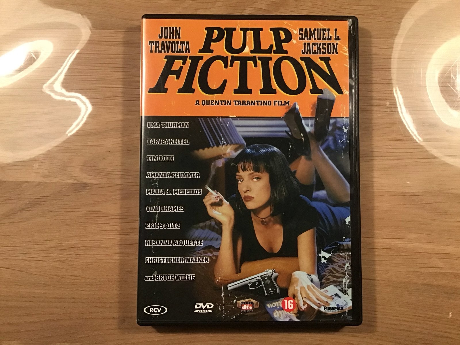 Pulp Fiction DVD - Quentin Tarantino Klassieker, Maffia en Misdaad, Vanaf 16 jaar, Nederlands, Ophalen of Verzenden
