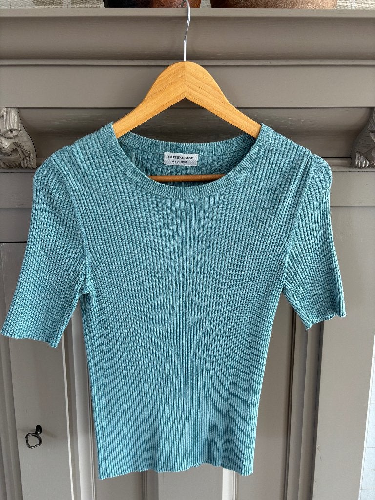 REPEAT kleding, Zo goed als nieuw, Groen, Ophalen, Maat 38/40 (M)