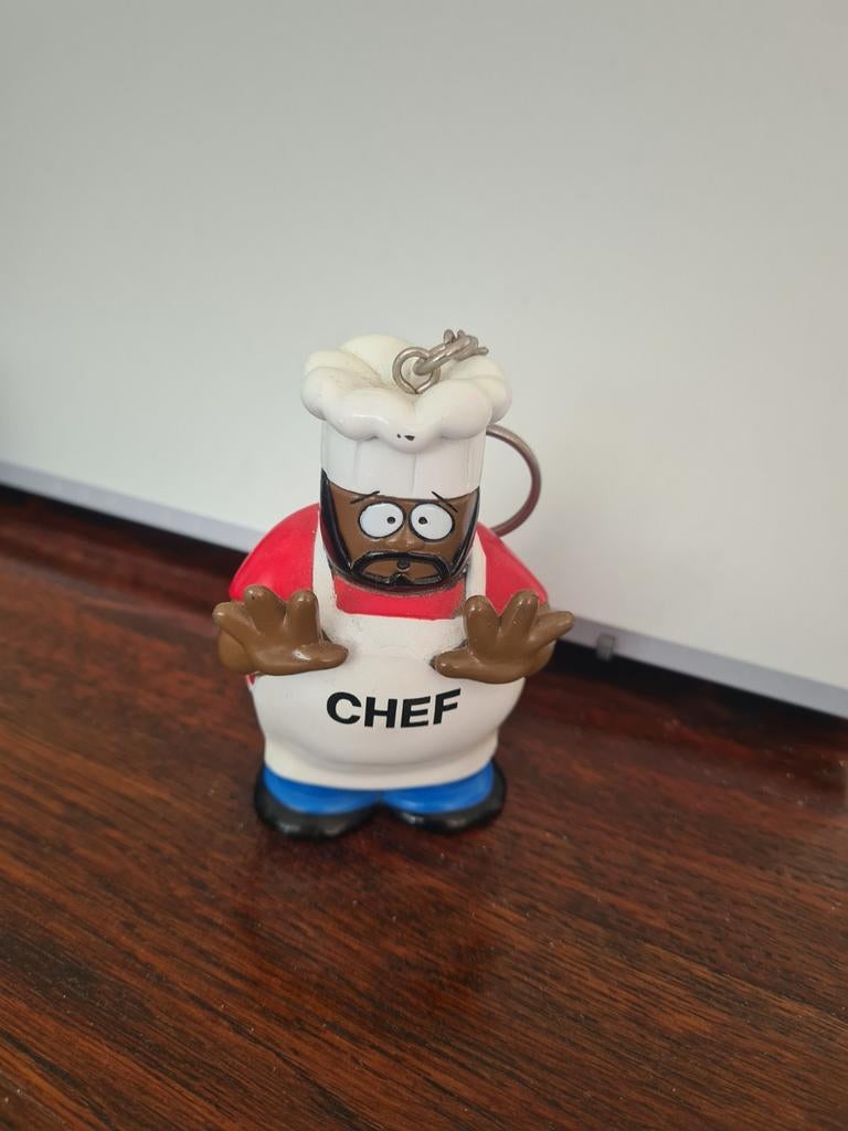 South Park Chef sleutelhanger uit 1998, Ophalen of Verzenden, Gebruikt
