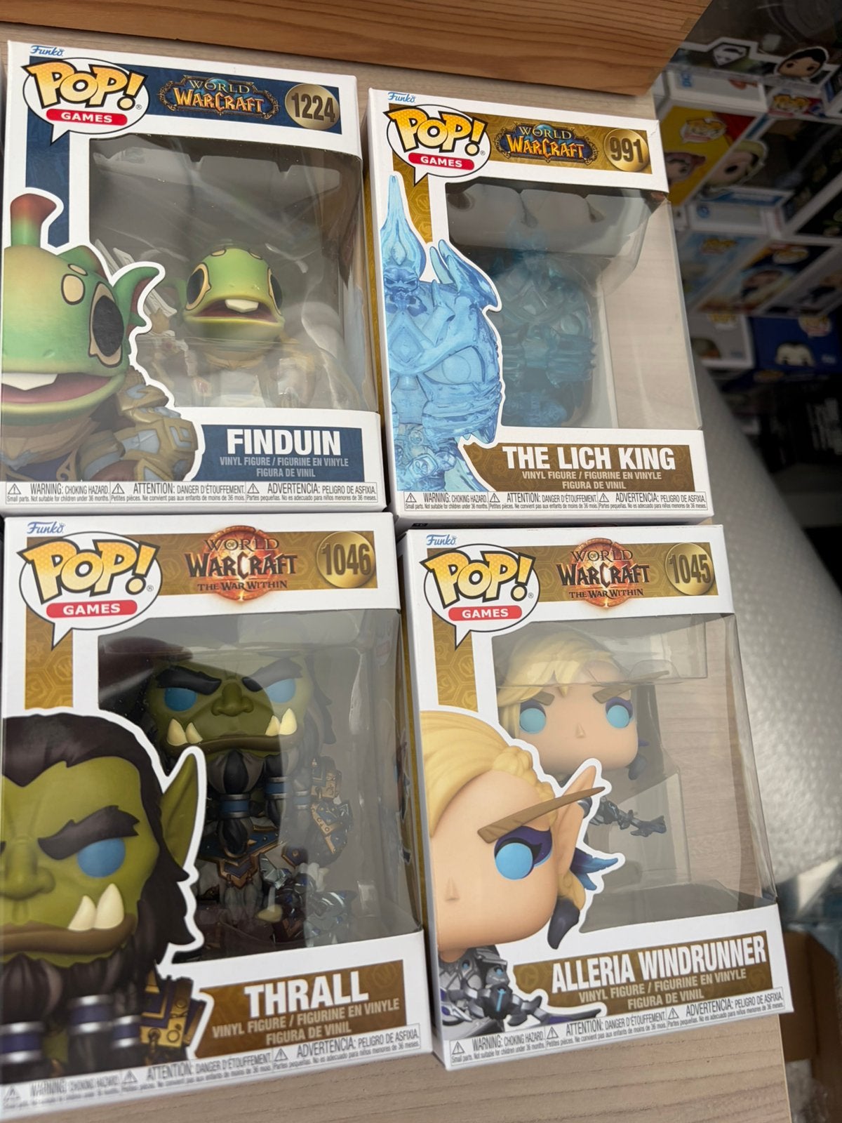 Funko Pop! World of Warcraft Bundle 8 Figures Collector set, Funko Europe, Ophalen of Verzenden, Zo goed als nieuw, 4th floor, 1 Queen Caroline St, London W6 9YN, Verenigd Koninkrijk