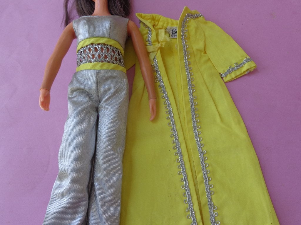 Barbie vintage Silver Polish, Verzamelen, Poppen, Gebruikt, Kleertjes, Ophalen of Verzenden