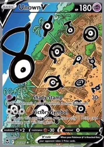 2022 Pokémon Unown V SIT #177 BGS 9.5, Ophalen of Verzenden, Zo goed als nieuw