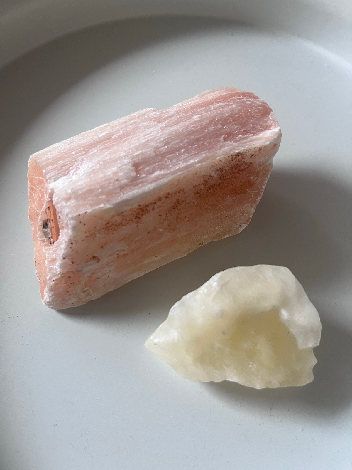 Stukjes ruwe calciet, Ophalen of Verzenden, Mineraal