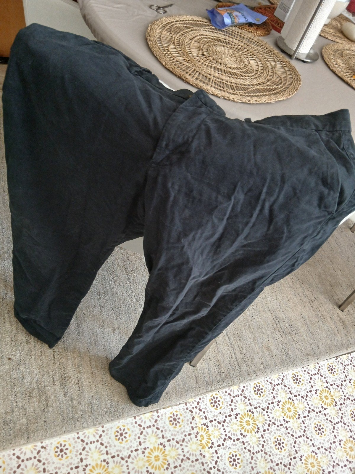 heren broek, Ophalen, Blauw