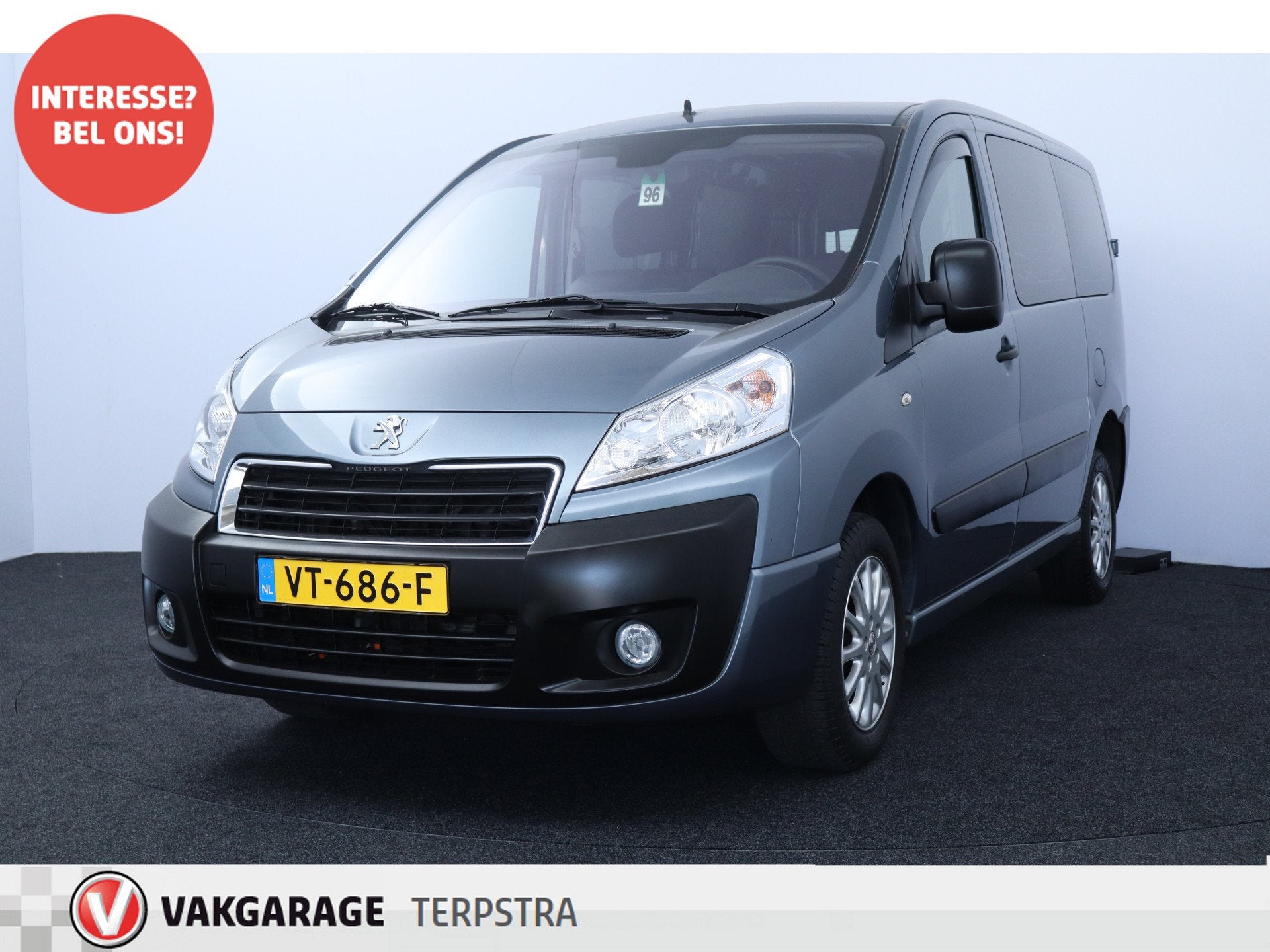 Peugeot Expert 227 2.0 HDI L1H1 Navteq 2 MARGE!/ 56.000 KM N, Auto's, Voorwielaandrijving, Euro 5, Stof, Gebruikt