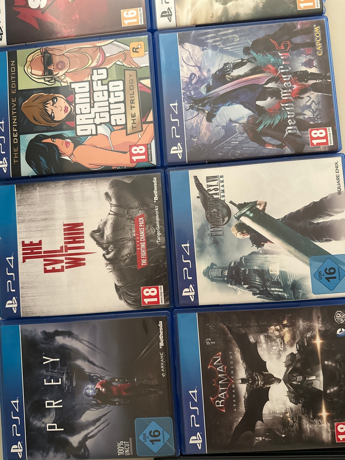 PS4 en PS5 games te koop, Ophalen, Zo goed als nieuw, Vanaf 18 jaar