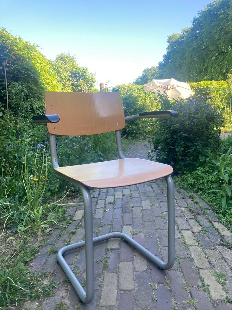 Vintage slede eetkamer stoel mid century, Ophalen