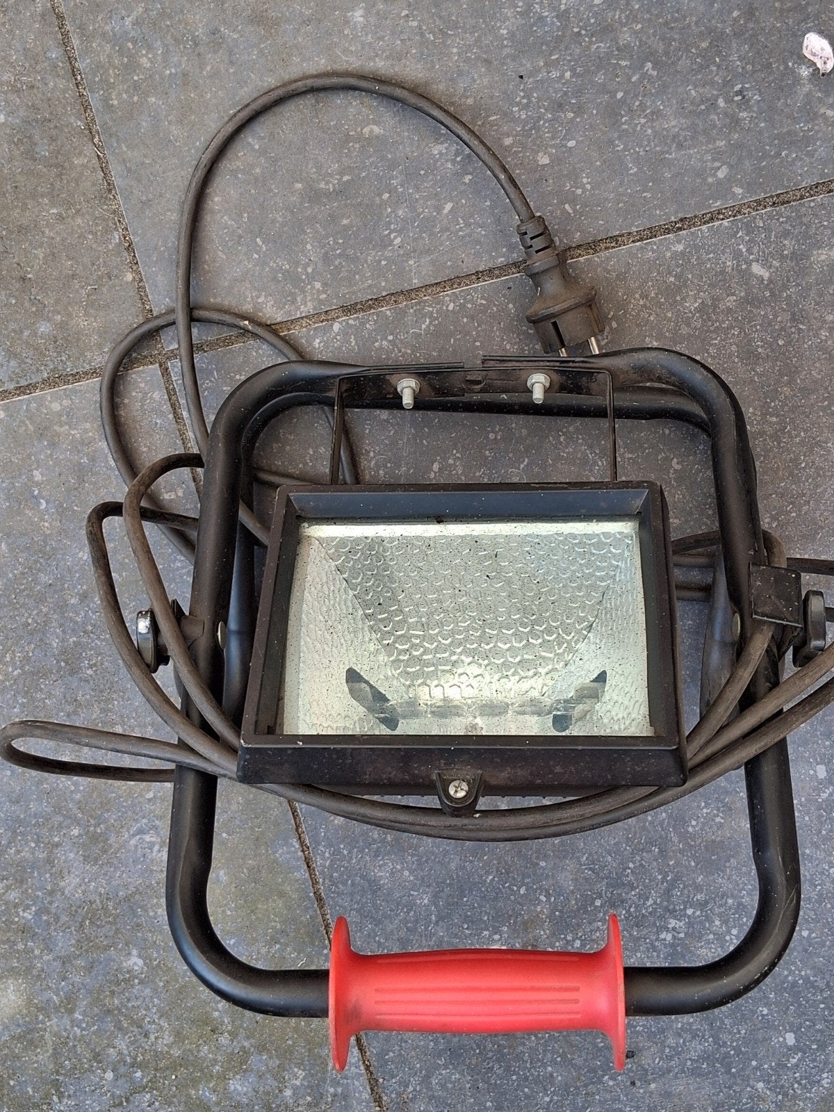 bouwlamp, Ophalen of Verzenden, Gebruikt, 200 tot 500 watt, Lamp