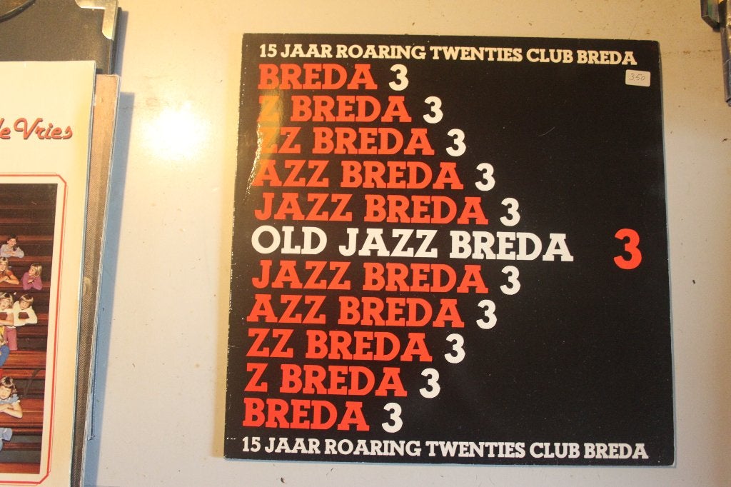 501f - lp - old jazz breda 3, Cd's en Dvd's, Ophalen of Verzenden, Gebruikt, 12 inch