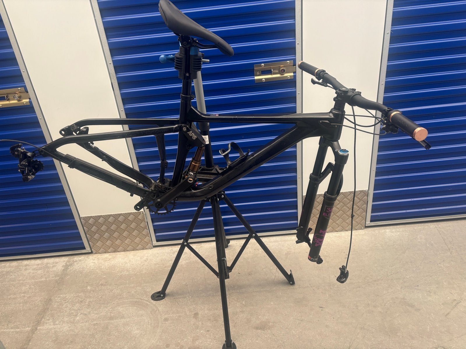BMC Speedfox Carbon Frame Maat S, Ophalen, Frame, Gebruikt, Mountainbike