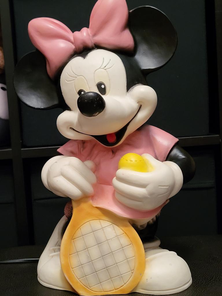 Disney/ Heico Minnie Mouse lamp vintage 39 hoog, Verzamelen, Ophalen of Verzenden, Mickey Mouse, Gebruikt, Overige typen