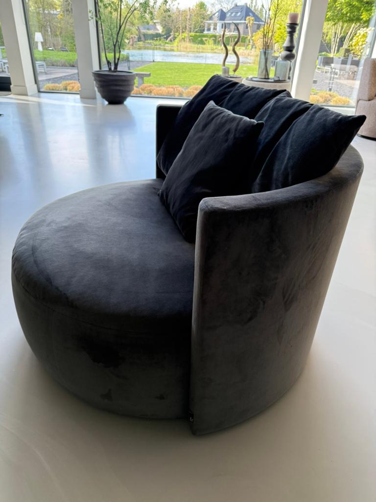 Passe Partout Pastille fauteuil grijs met kussens, Huis en Inrichting, Ophalen, Gebruikt, 100 tot 125 cm, Lounge