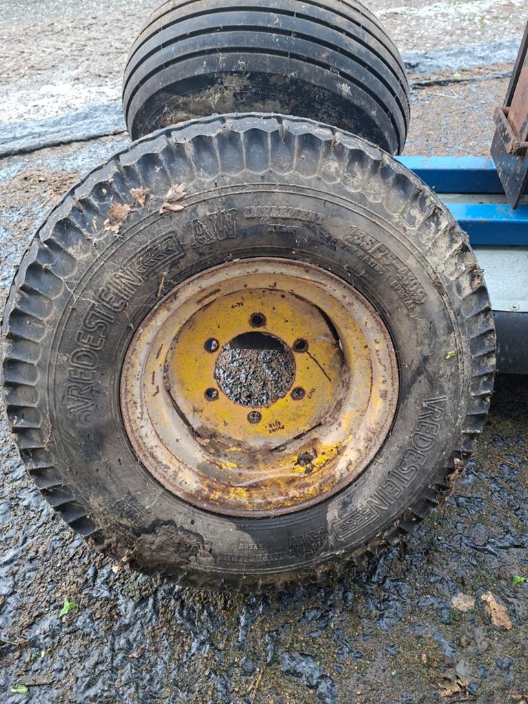 Banden met velg, Ophalen, Gebruikt