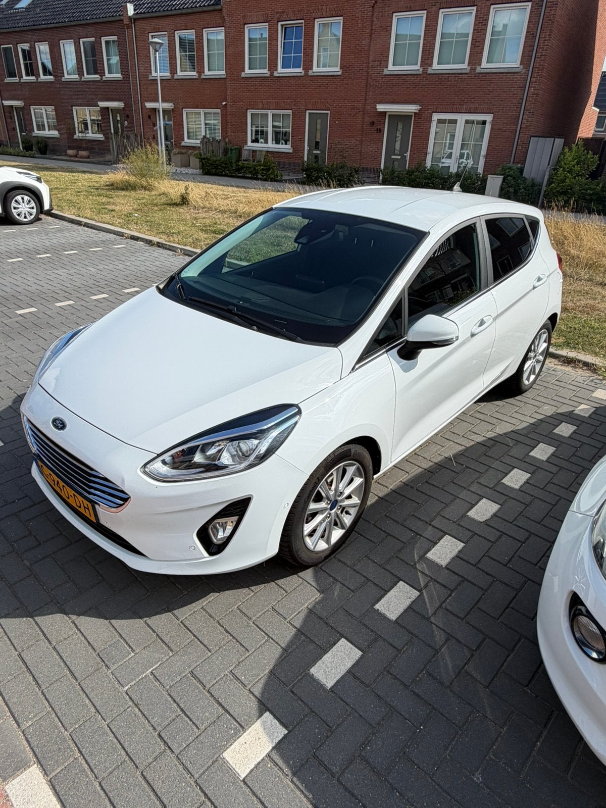 Ford Fiësta 1.0 Ecoboost 100pk 5dr 2019 Wit, Auto's, Voorwielaandrijving, Origineel Nederlands, 595 kg, Handgeschakeld