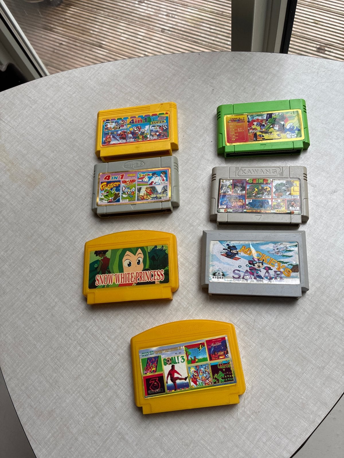 Vintage Game Cartridges - Diverse Collectie (7 stuks), Gebruikt, Overige genres, 1 speler, Ophalen of Verzenden