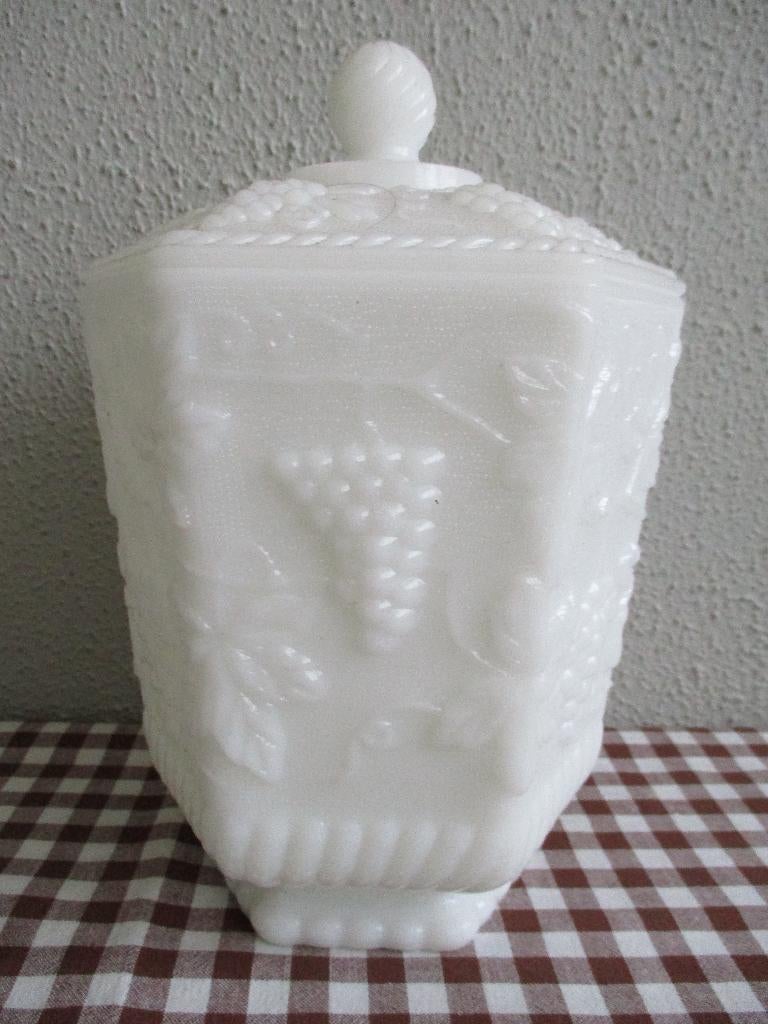 Grote Vintage Opaline Pot Retro, Ophalen of Verzenden, Huis en Inrichting