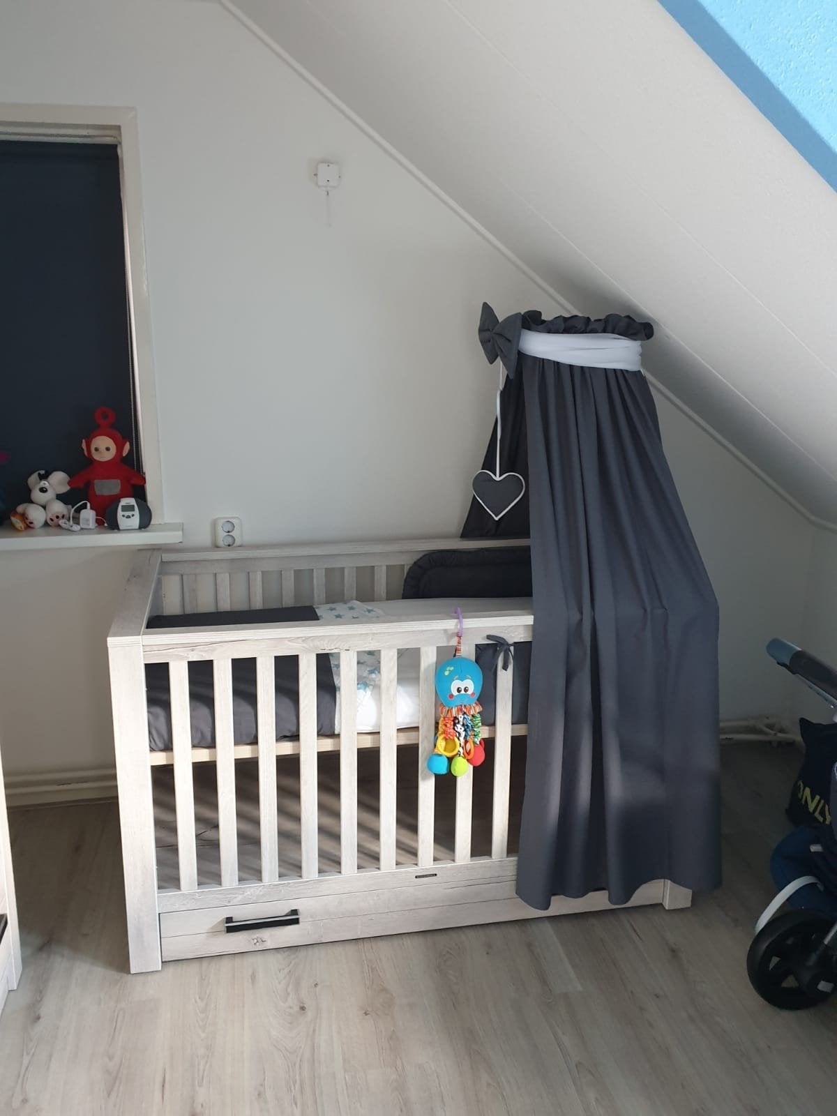 Complete Kidsmill Sem Nautic babykamer grijs, Ophalen, Zo goed als nieuw, Jongetje of Meisje