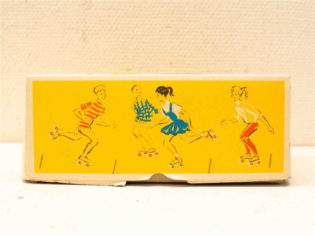 Vintage lege doos van het merk Hudora 37629, Ophalen of Verzenden, Gebruikt, Kinderen