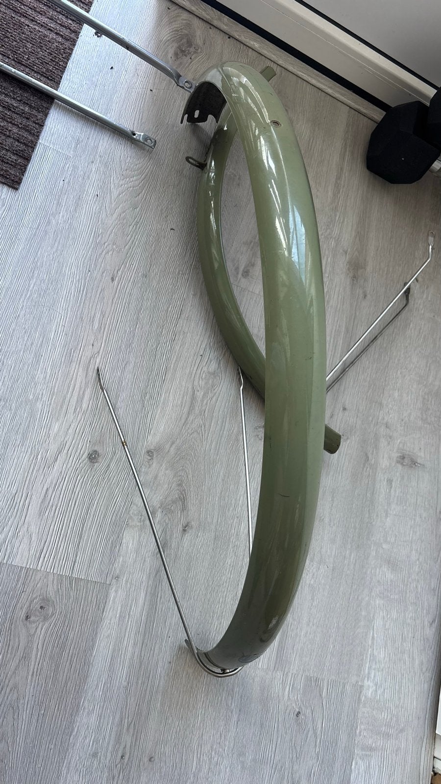 Veloretti Ivy One Spatborden - Groen, Ophalen, Gebruikt, Spatbord