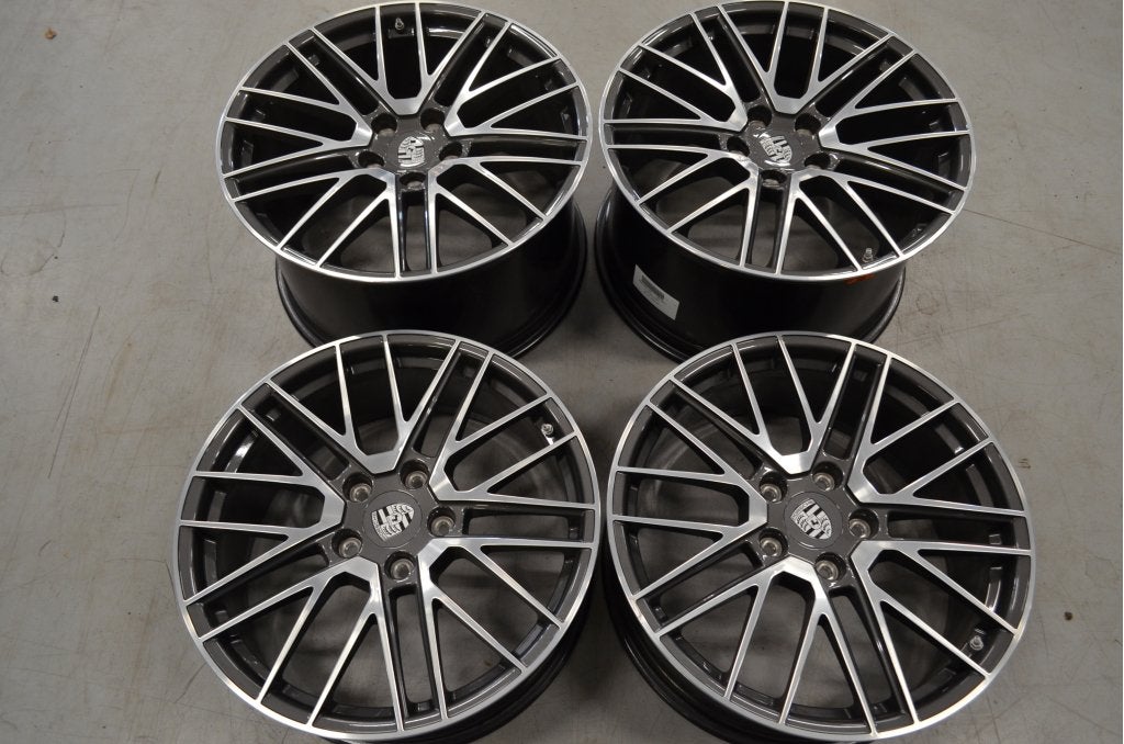 20/21" Porsche 992 Turbo S Velgen Breedset 5x130 + TPMS, Niet ingevuld, Gebruikt, Velg(en), Niet ingevuld