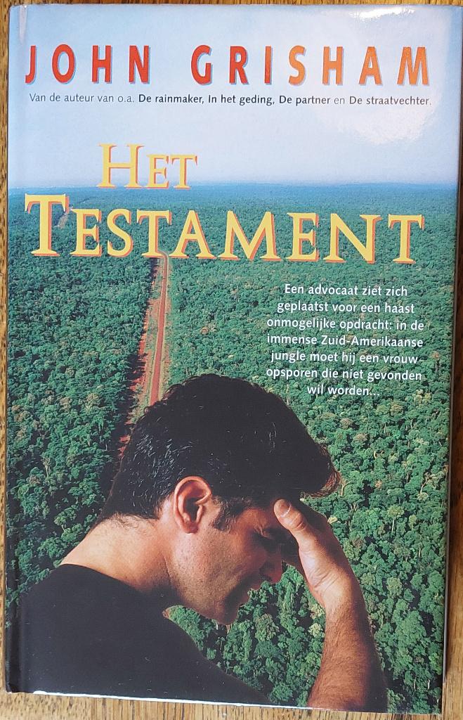 The Testament van John Grisham, Ophalen, Zo goed als nieuw, John Grisham, Amerika