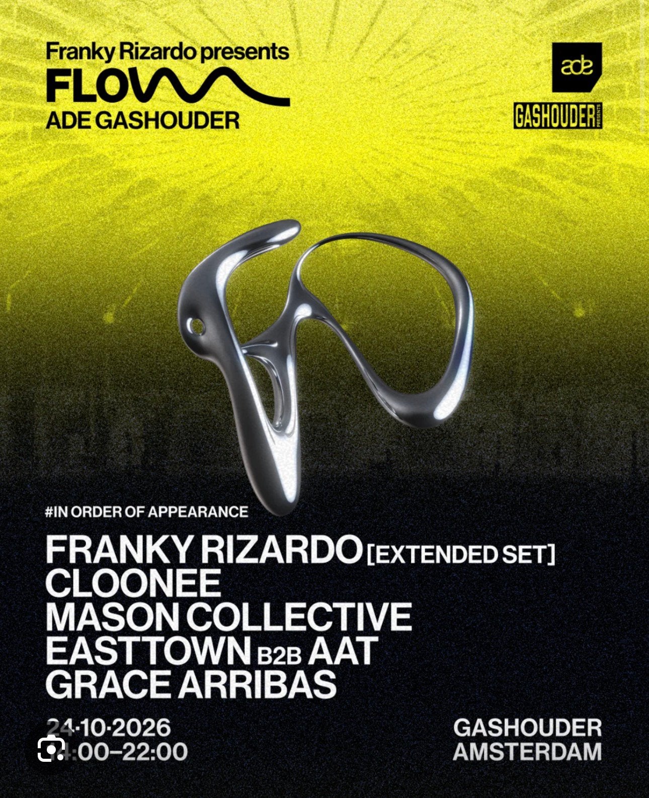 Ade franky rizardo flow, Eén persoon