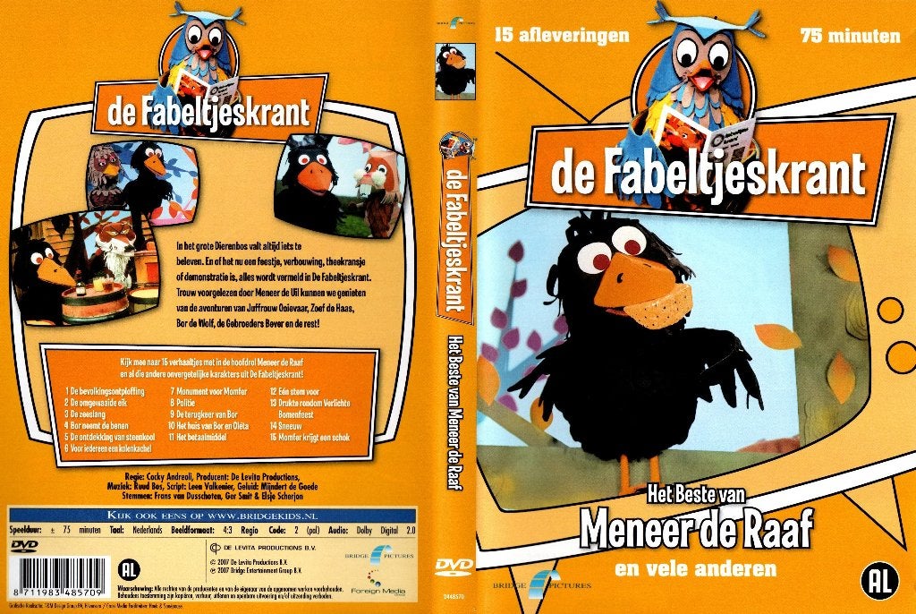 De Fabeltjeskrant, Het beste van Meneer de Raaf, Alle leeftijden, Ophalen of Verzenden, Zo goed als nieuw