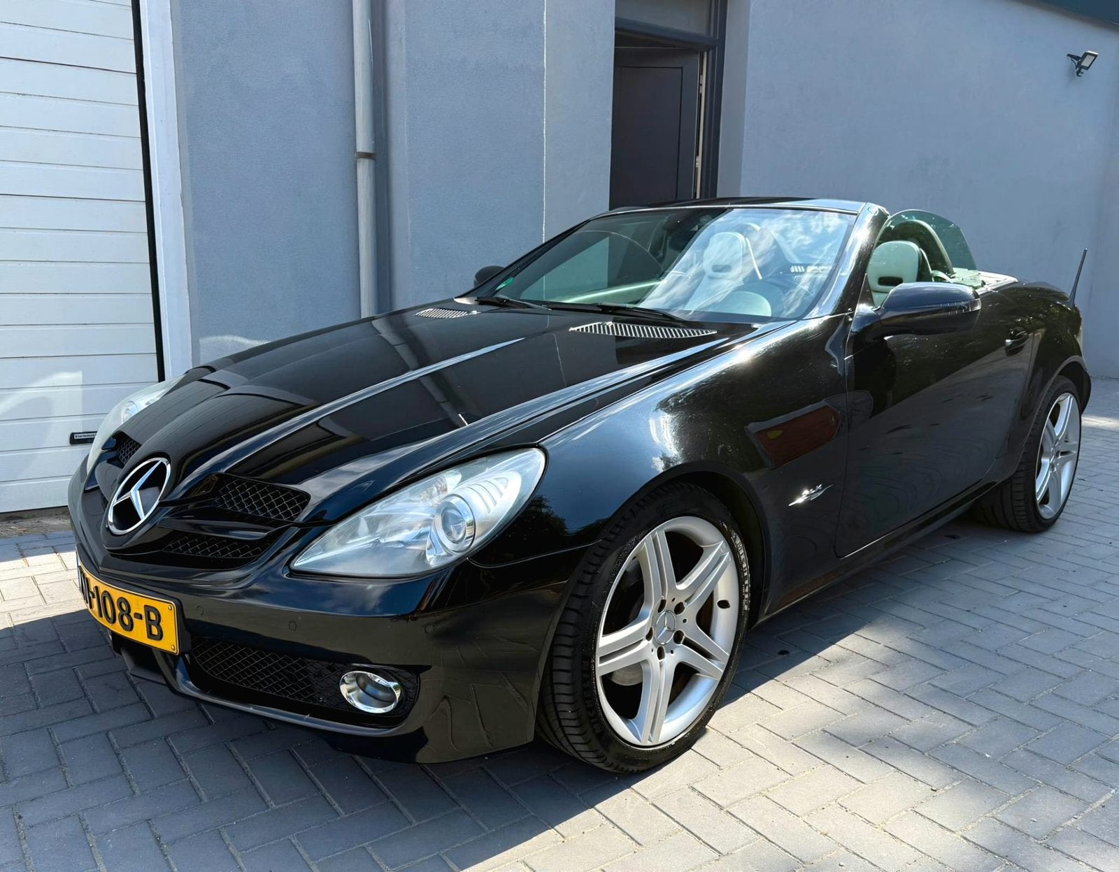 Mercedes-Benz SLK 200 AUT 2010 2 Look Edition Top Staat, Auto's, Achterwielaandrijving, 4 cilinders, Cabriolet, 1796 cc