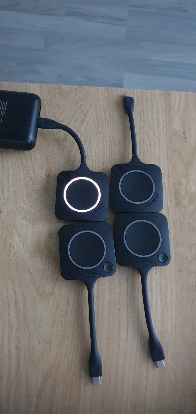 4x Barco Clickshare button USB-C, Computers en Software, Presenters, Ophalen of Verzenden, Gebruikt, Barco ClickShare, ChromeOS
