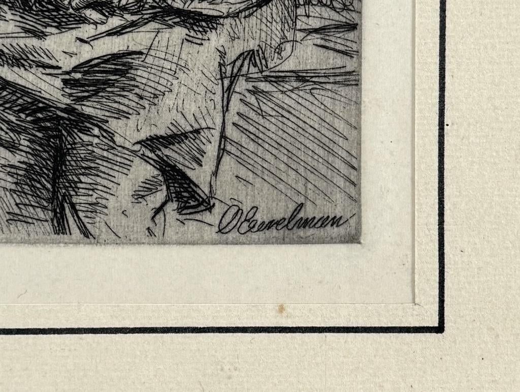 111. Ets, Otto Eerelman - “Studie van een boer”, Ophalen of Verzenden