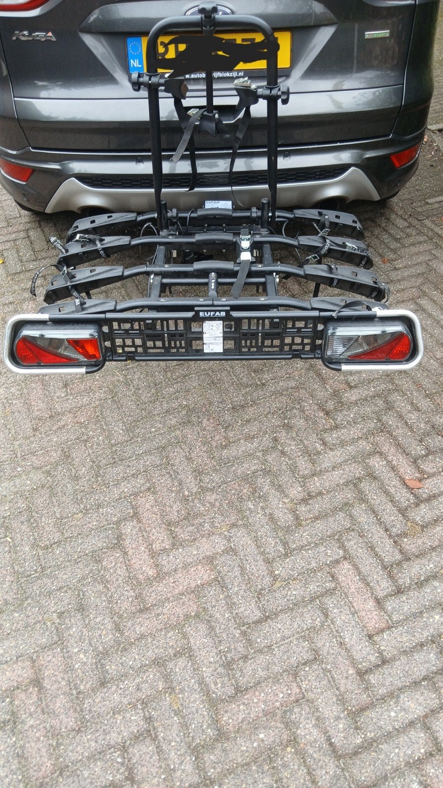 EUFAB AMBER 4 fietsendrager voor 4 fietsen, Auto diversen, Fietsendragers, Ophalen